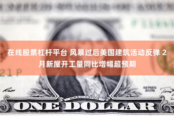 在线股票杠杆平台 风暴过后美国建筑活动反弹 2月新屋开工量同比增幅超预期