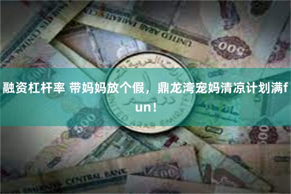 融资杠杆率 带妈妈放个假，鼎龙湾宠妈清凉计划满fun！